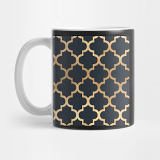 Moroccan - Navy & Gold Mug